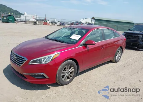 2015 Hyundai Sonata Se z USA, uszkodzony, nr VIN 5NPE24AF6FH231961